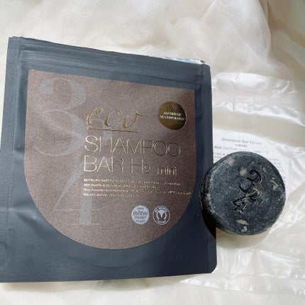 324黒水素石鹸 SHAMPOO BAR H2/324/洗顔石鹸を使ったクチコミ(2枚目)