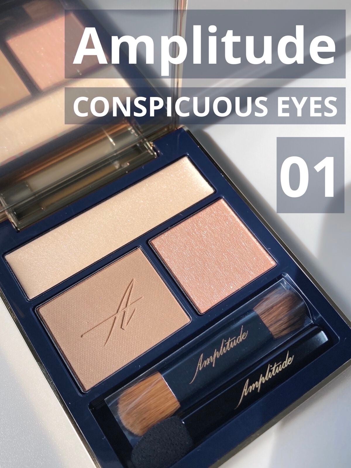 コンスピキュアス アイズ/Amplitude/アイシャドウパレットを使ったクチコミ(1枚目)