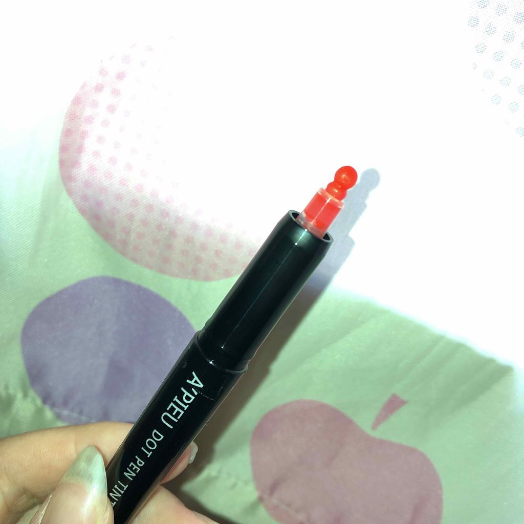 ドットペンティント/A’pieu/リップティントを使ったクチコミ(2枚目)