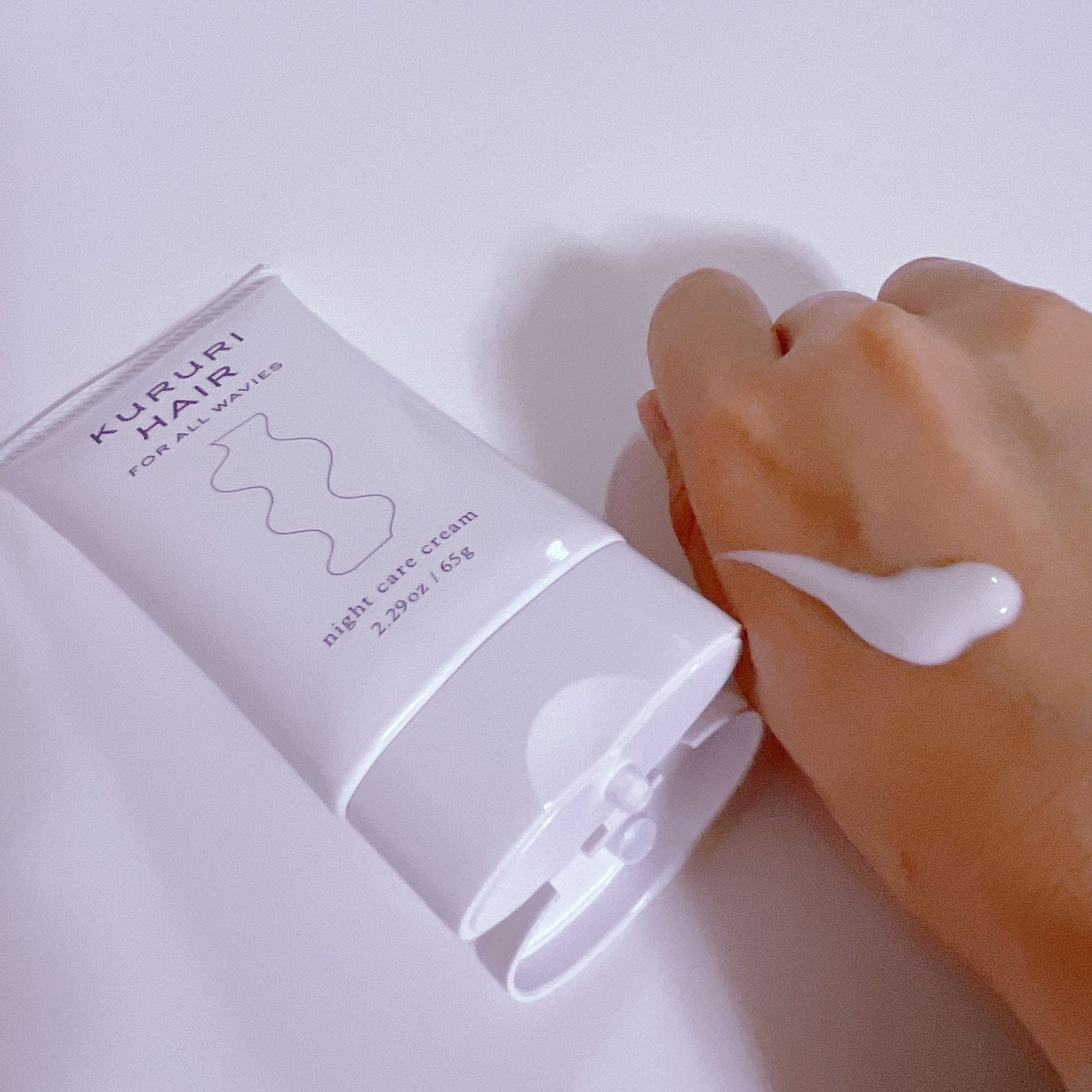 ナイトケアクリーム/KURURI HAIR/ヘアミルクを使ったクチコミ(3枚目)