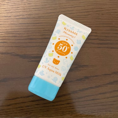 マミー ＵＶアクアミルクのクチコミ「マミーＵＶアクアミルク

もう何度もリピートしている日焼け止めです！

SPF50+ PA++.....」（1枚目）