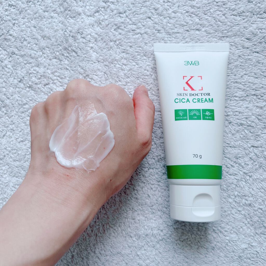 あっちゃん on LIPS 「#韓国スキンケア3WBKスキンドクターシカクリーム70g韓国で..」(3枚目)