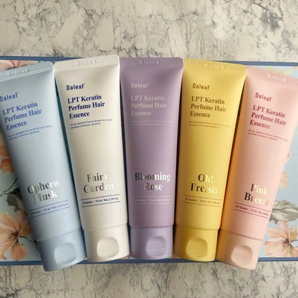 LPT Keratin パフュームヘアエッセンス Blooming Rose/Daleaf/ヘアミルクを使ったクチコミ(6枚目)