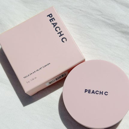 ピーチC フォーカスオン エアーベルベットクッション/Peach C/クッションファンデーションを使ったクチコミ(5枚目)
