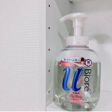 ザ ボディ 泡タイプ ピュアリーサボンの香り 本体 540ml/ビオレu/ボディソープを使ったクチコミ(1枚目)