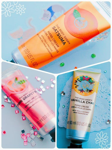 ハンドクリーム ピンクグレープフルーツ/THE BODY SHOP/ハンドクリームを使ったクチコミ（3枚目）