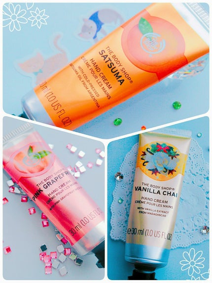 ハンドクリーム ピンクグレープフルーツ/THE BODY SHOP/ハンドクリームを使ったクチコミ(3枚目)