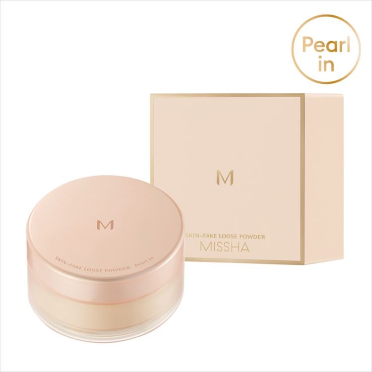 MISSHA パールインパウダー 試してみた】ミシャ M スキンフェイクパウダー パールイン