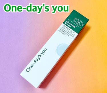 One-day's you シカーミングクリーム　のクチコミ「#PR
One-day's you さんよりシカーミングクリームを頂きました✨

肌を落ち着か.....」（1枚目）