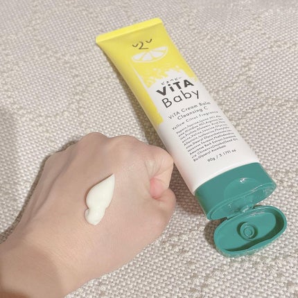 ViTAクリームバームクレンジングC/ViTABaby/クレンジングバームを使ったクチコミ(2枚目)