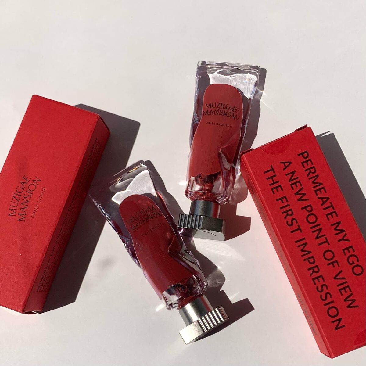 オブジェリキッド 005 Stunning/MUZIGAE MANSION/口紅を使ったクチコミ（1枚目）