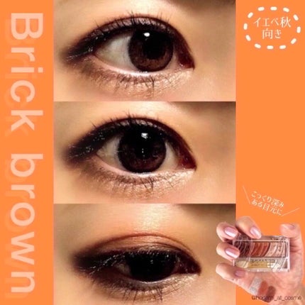 トーンアップアイシャドウ/CEZANNE/アイシャドウパレットを使ったクチコミ(3枚目)