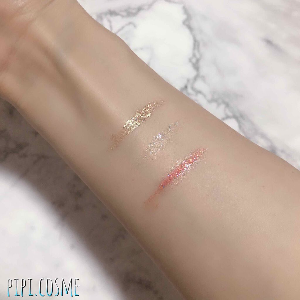 グリッターライナー/b idol/グリッターを使ったクチコミ（2枚目）