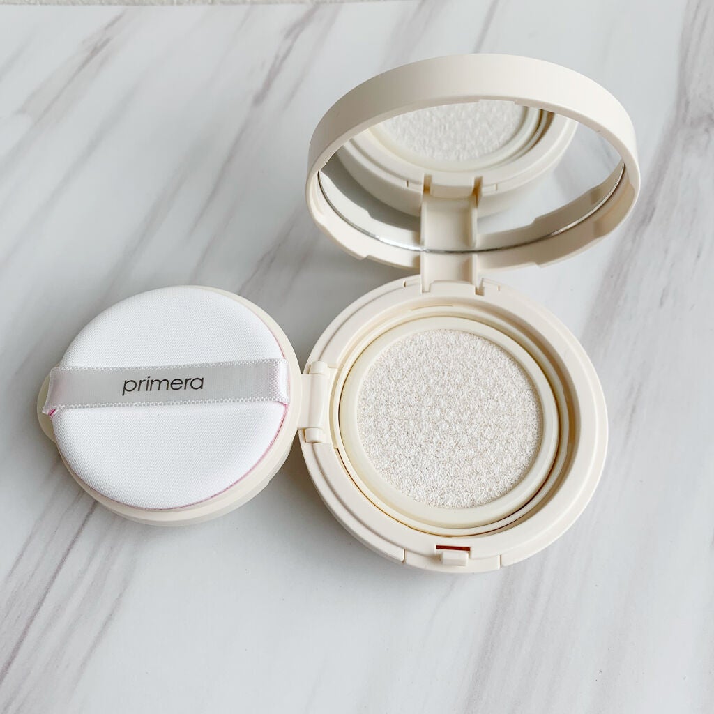 ベイビーサンクッション/primera/日焼け止め・UVケアを使ったクチコミ(2枚目)