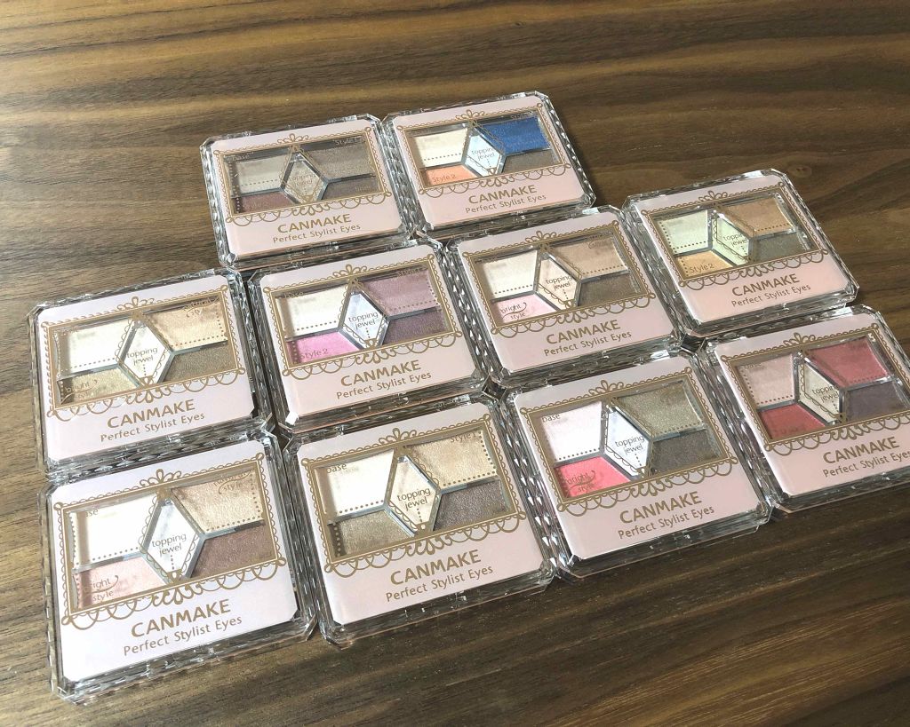 【旧品】パーフェクトスタイリストアイズ/キャンメイク/アイシャドウパレットを使ったクチコミ（1枚目）