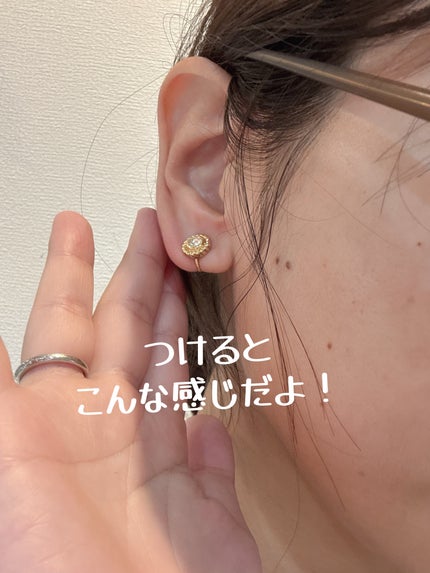 コスメ大好き@主婦 on LIPS 「ヴィンテージショップで見つけたディオールのイヤリング!!ピアス..」(2枚目)