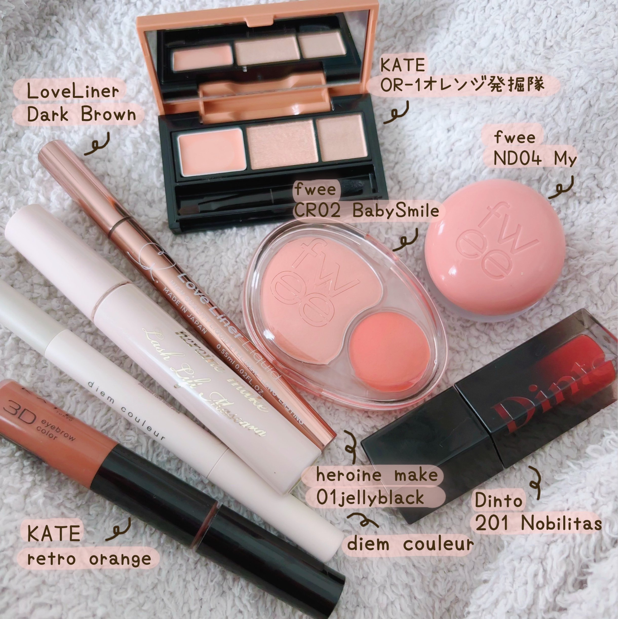 カラーブレンドアイブローペンシル/ディエム クルール/アイブロウペンシルを使ったクチコミ（1枚目）