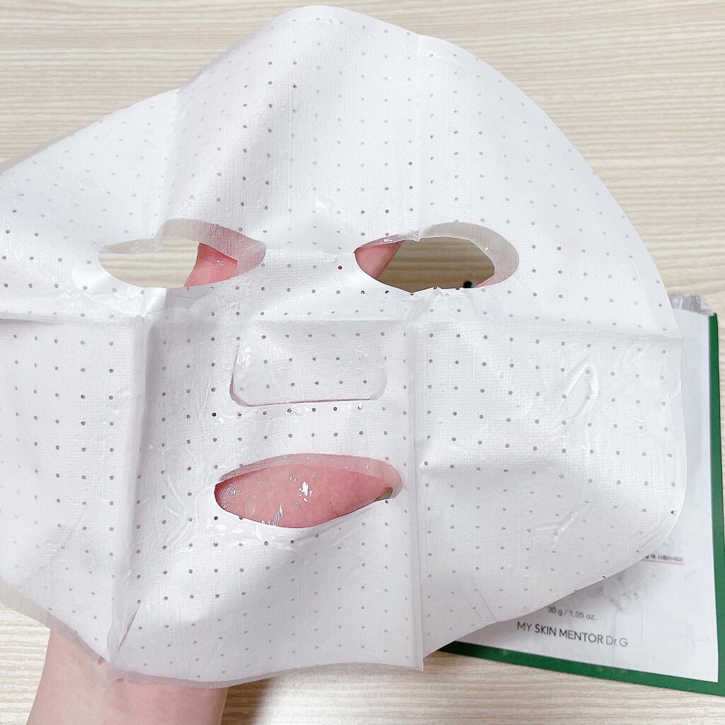 レッドブレミッシュ クールスージングマスク/Dr.G/シートマスク・パックを使ったクチコミ(2枚目)