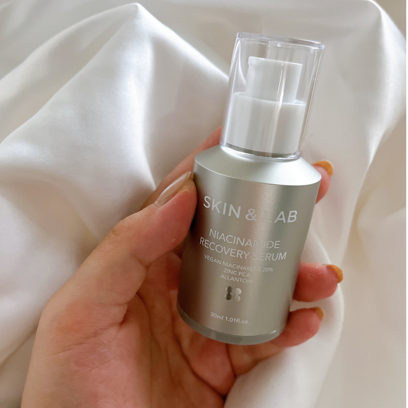 ヴィーガンナイアシンアミドリカバリーセラム/SKIN&LAB/美容液を使ったクチコミ(2枚目)