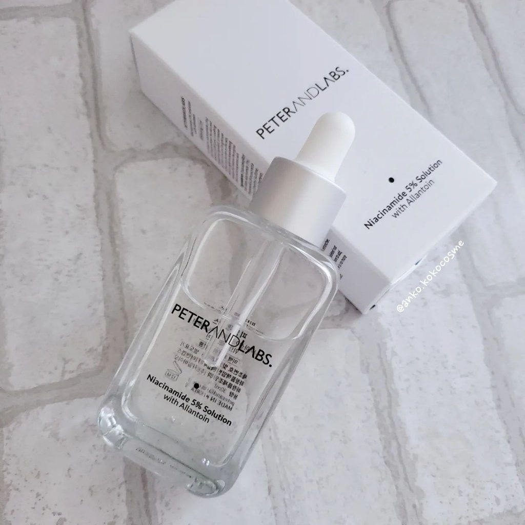ナイアシンアミド5%ソリューションウィズアラント美容液/PETERANDLABS/美容液を使ったクチコミ（1枚目）