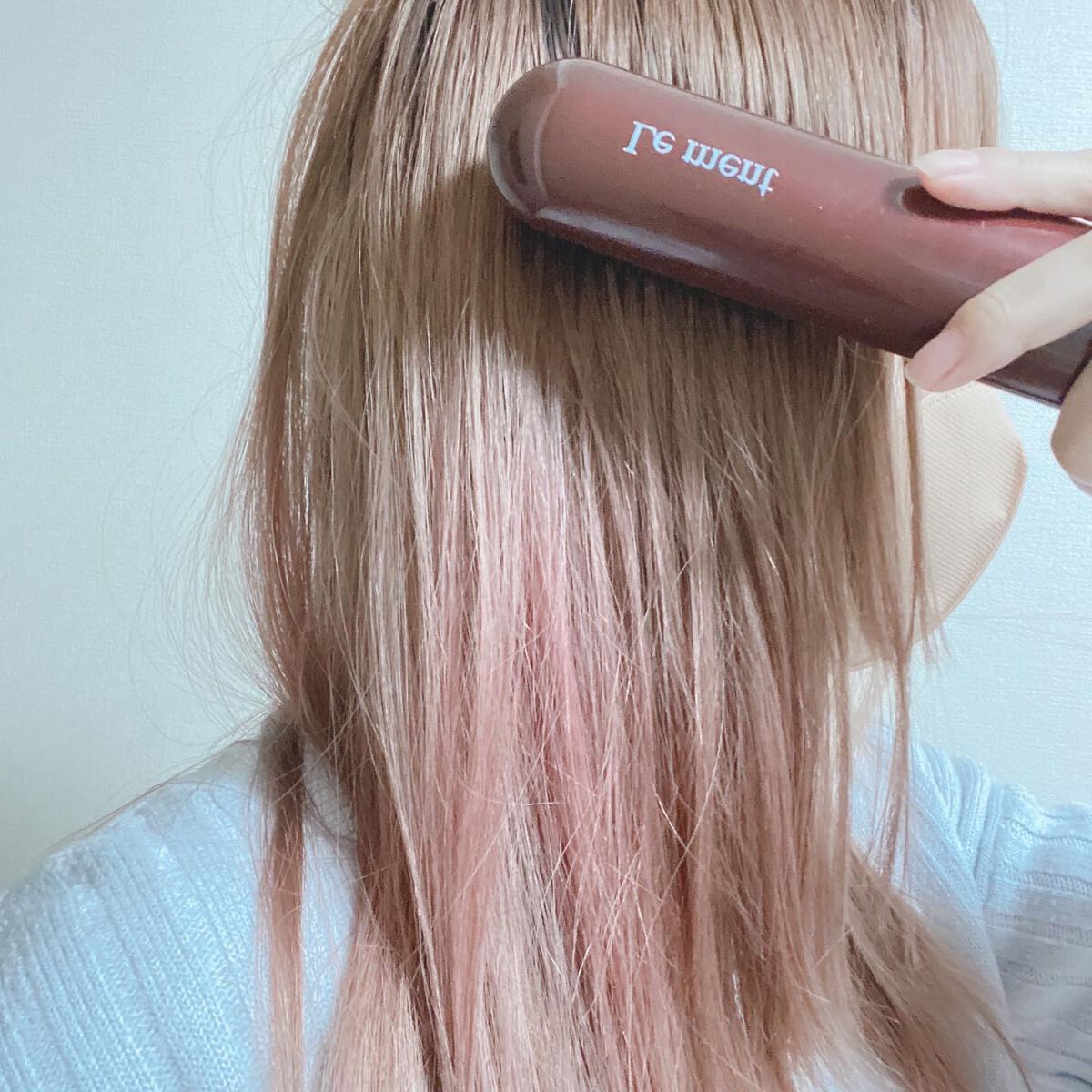 コードレスストレートヒートブラシ/Le ment/その他スタイリングを使ったクチコミ(7枚目)