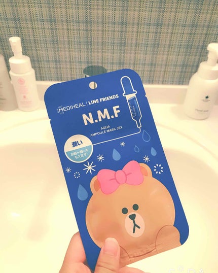 N.M.FアクアアンプルマスクJEX/MEDIHEAL/シートマスク・パックを使ったクチコミ(1枚目)