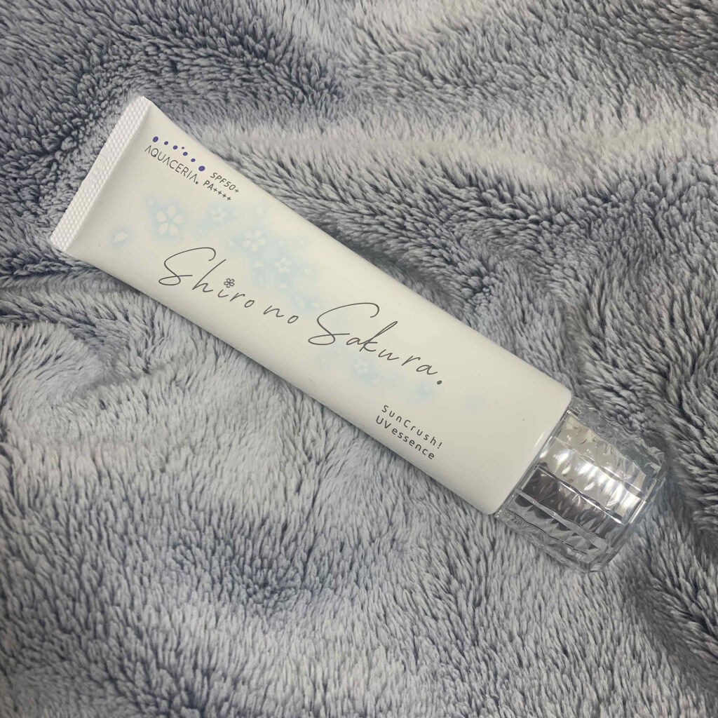 Sun Crush！UV essence 〜向日葵〜/Shiro no Sakura./日焼け止めクリームを使ったクチコミ（1枚目）