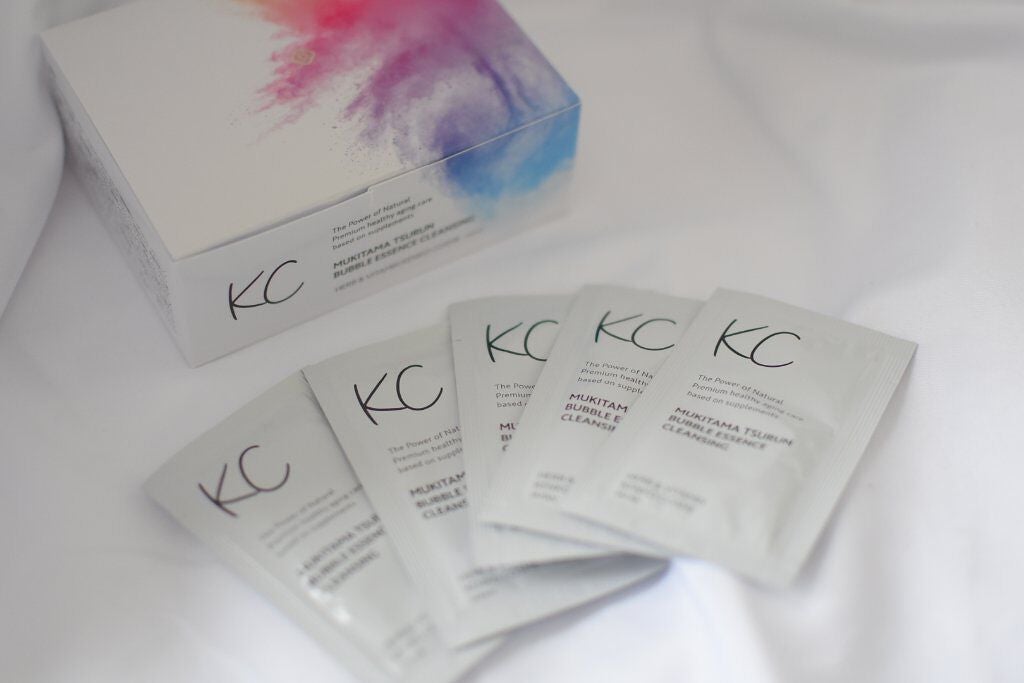 KC むきタマつるん 発泡美容液クレンジング/ハーブ健康本舗/クレンジングジェルを使ったクチコミ(1枚目)