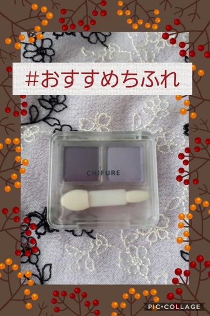 アイ カラー(チップ付)/ちふれ/アイシャドウパレットを使ったクチコミ(1枚目)