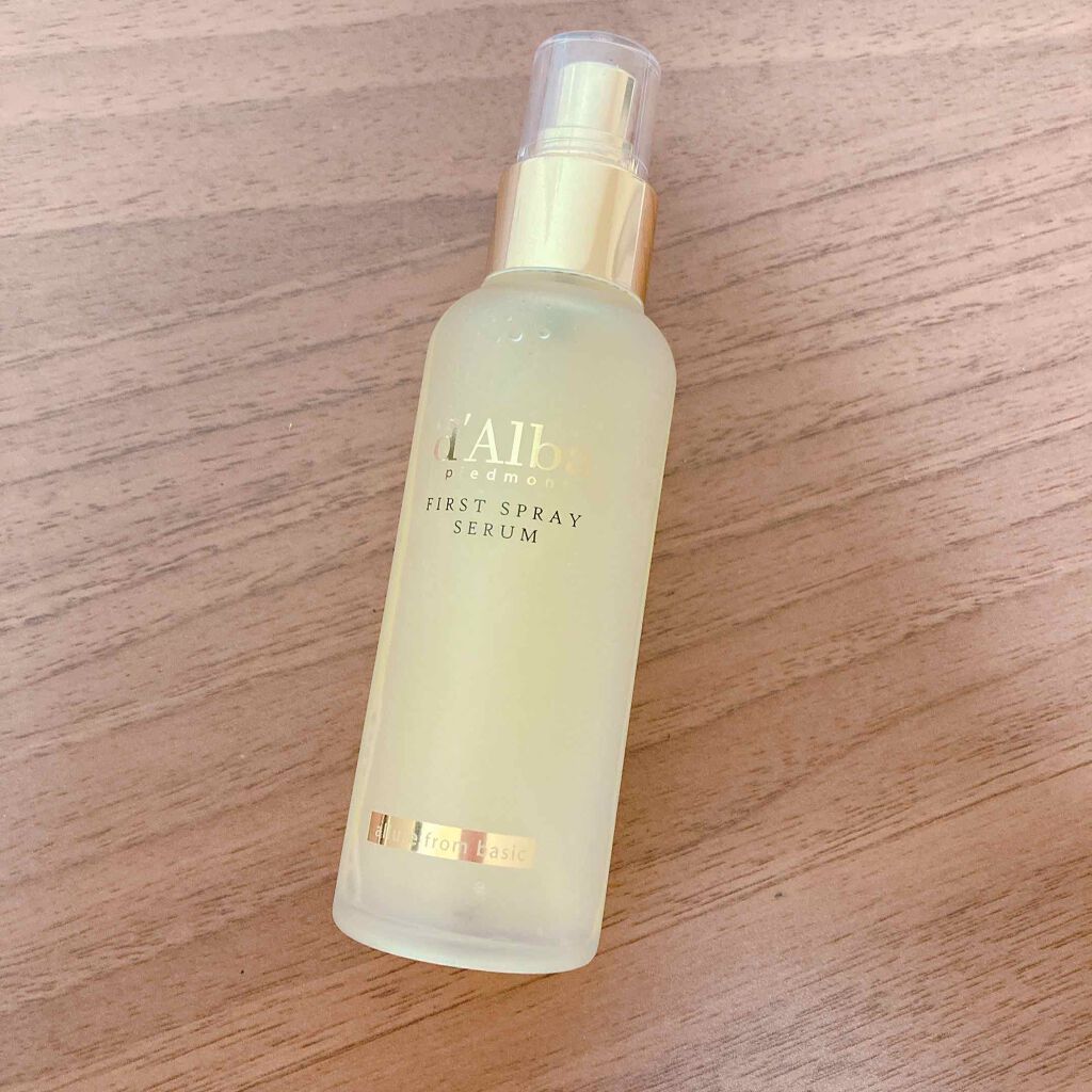 ダルバ ホワイトトリュフファーストスプレーセラム/ダルバ/ミスト状化粧水を使ったクチコミ(1枚目)