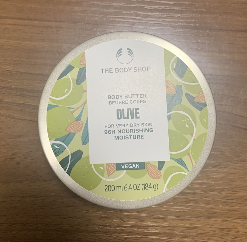 ボディバター オリーブ/THE BODY SHOP/ボディクリームを使ったクチコミ（1枚目）