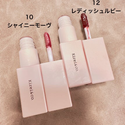 リップティント 12 レディッシュルビー/Kirei&co./リップティントを使ったクチコミ(2枚目)