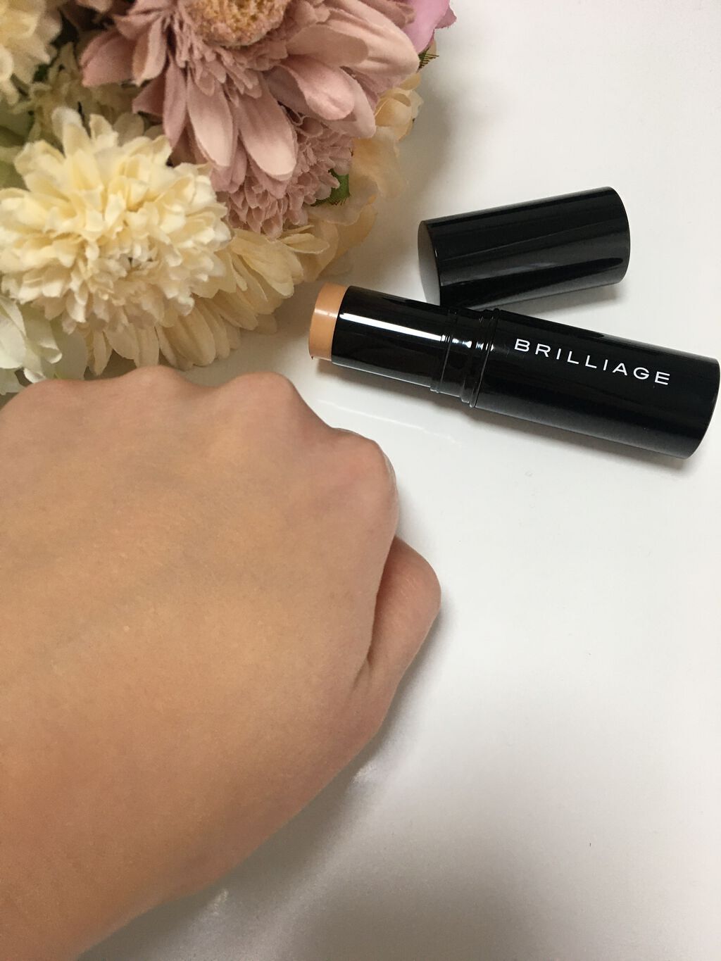 ハイパースティックファンデーション/ブリリアージュ/その他ファンデーションを使ったクチコミ(3枚目)