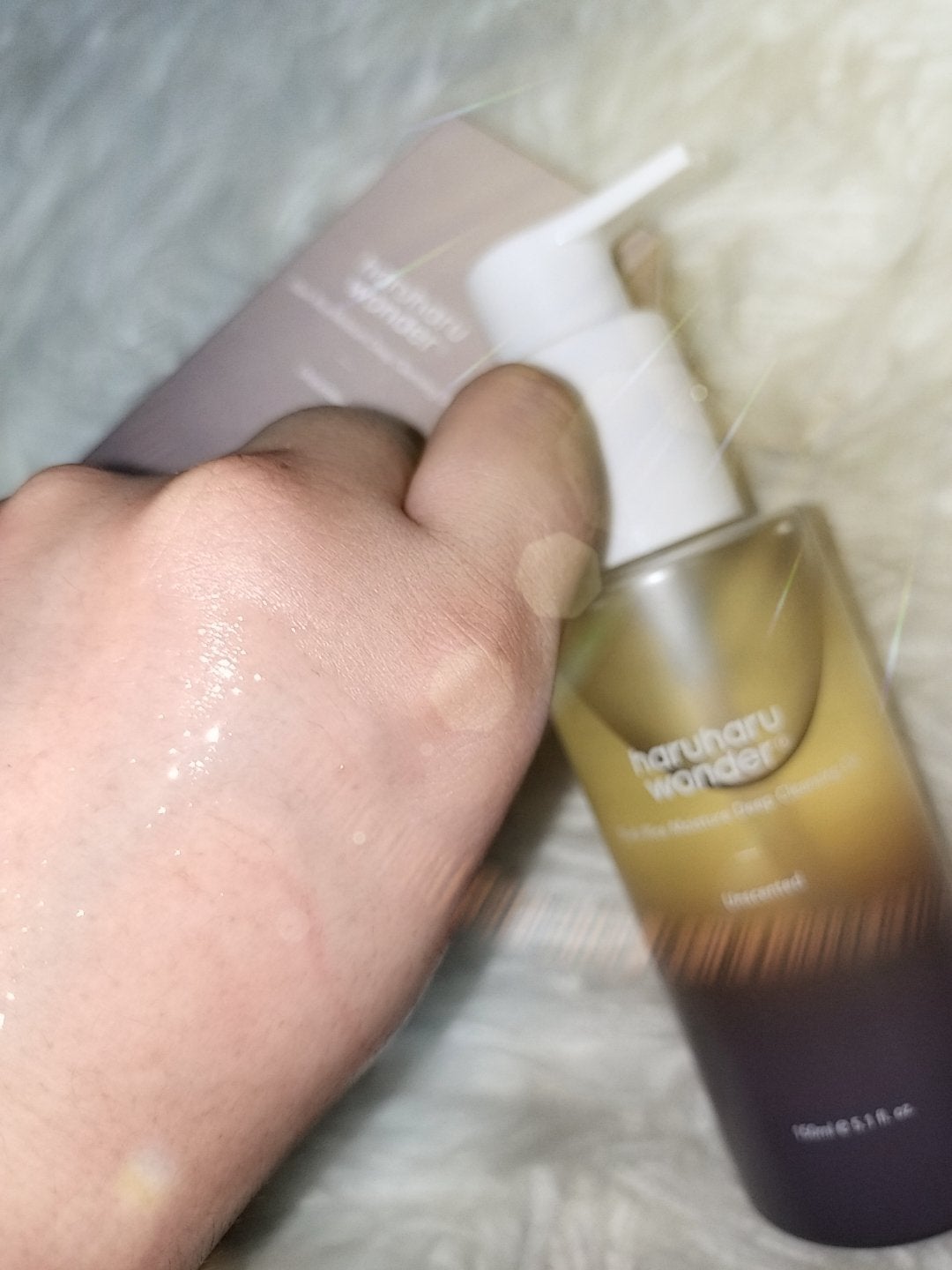 ブラックライス モイスチャー ディープクレンジングオイル/haruharu wonder/オイルクレンジングを使ったクチコミ(7枚目)