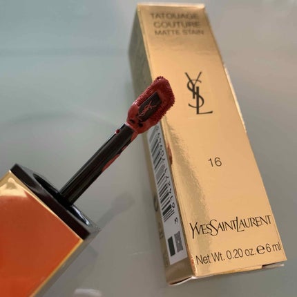タトワージュ クチュール/YVES SAINT LAURENT BEAUTE/口紅を使ったクチコミ(2枚目)