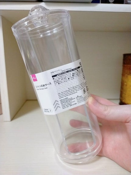 コットン収納ケース/DAISO/その他スキンケアグッズを使ったクチコミ(1枚目)