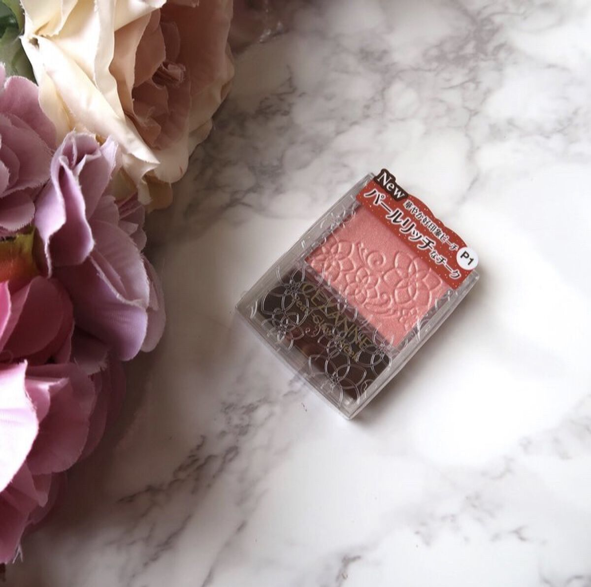 パールグロウチーク/CEZANNE/パウダーチークを使ったクチコミ（1枚目）