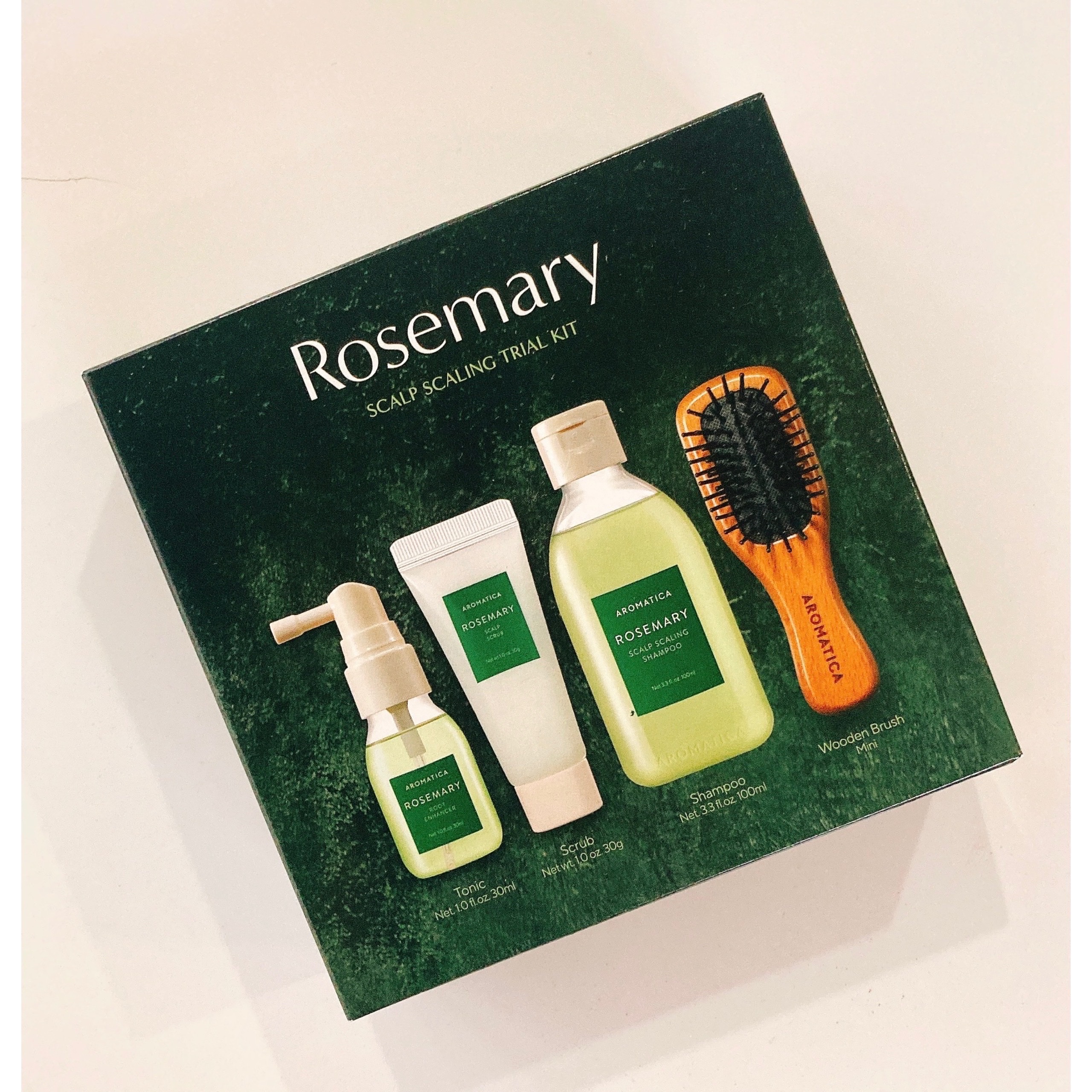 ローズマリー ヘア トライアルセット/AROMATICA/トライアルキットを使ったクチコミ（2枚目）