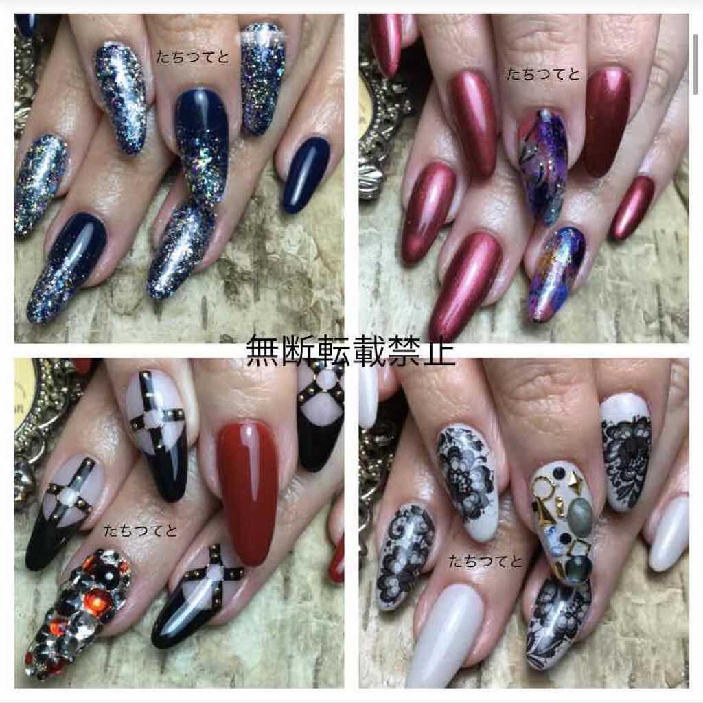 #ネイル,#ジェルネイル,#ミラーネイル,#痛ネイルのネイルデザイン