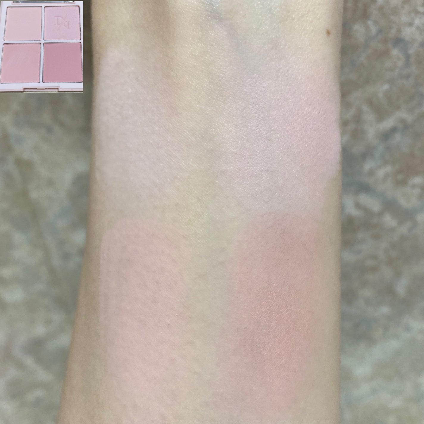 ブレンディングムードチーク/dasique/パウダーチークを使ったクチコミ(2枚目)