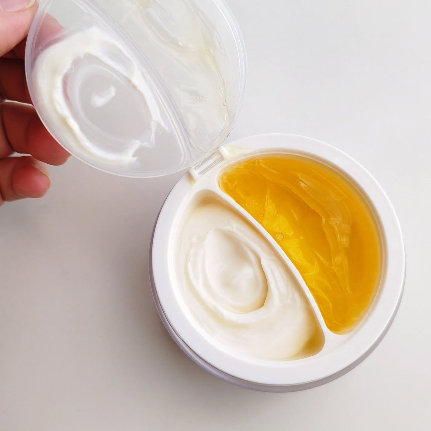 ホワイトトリュフダブルセラムアンドクリーム/ダルバ/フェイスクリームを使ったクチコミ（3枚目）