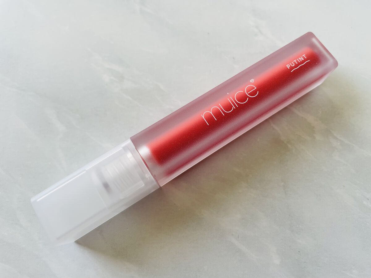 プティント/muice/リップティントを使ったクチコミ（1枚目）