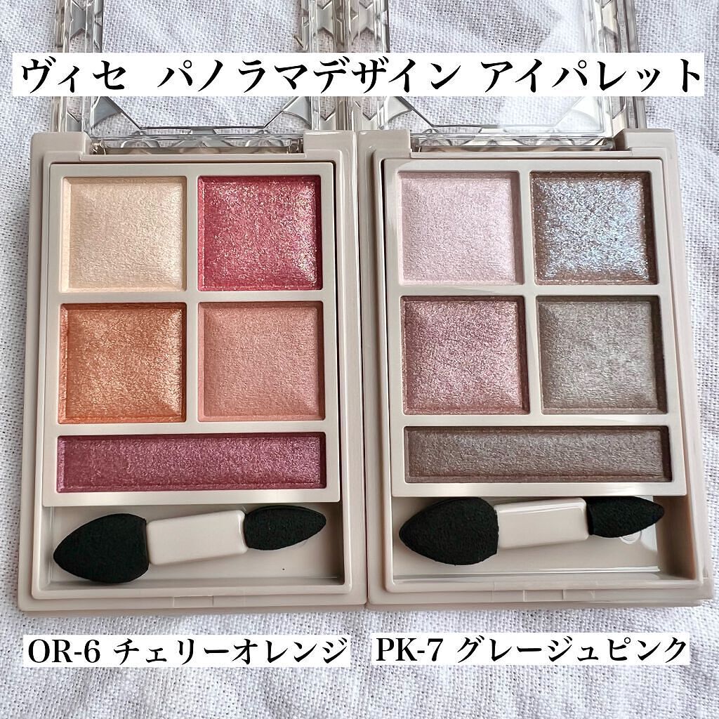 パノラマデザイン アイパレット/Visée/アイシャドウパレットを使ったクチコミ（2枚目）