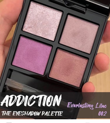 アディクション　ザ アイシャドウ パレット 002 Everlasting Lilac/ADDICTION/アイシャドウパレットの画像