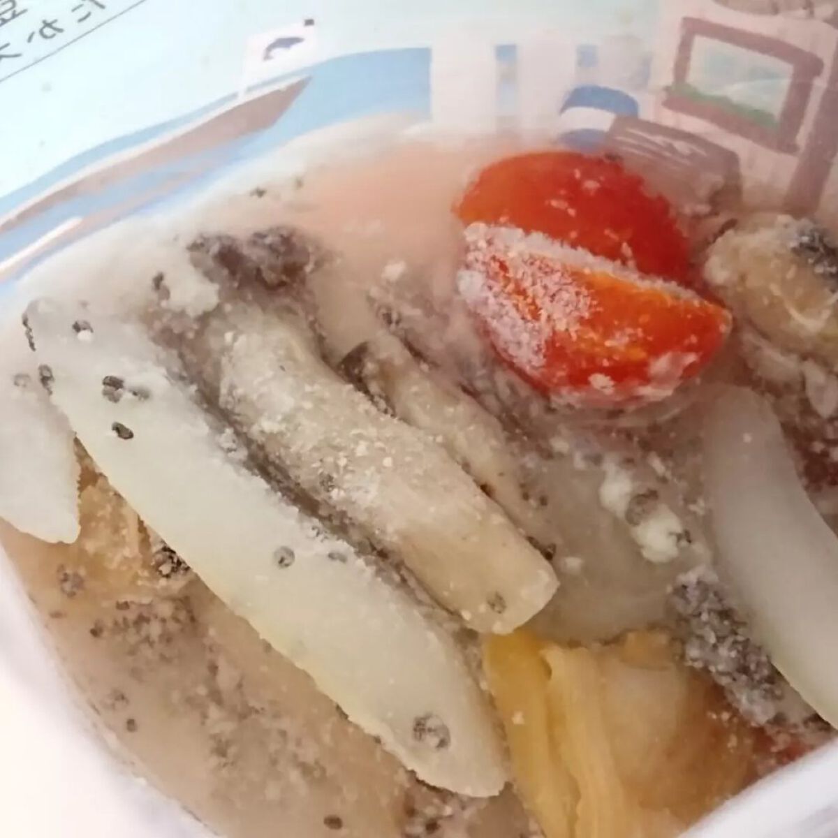 もち麦スープ/ラコックマルシェ/低糖質食品を使ったクチコミ(3枚目)