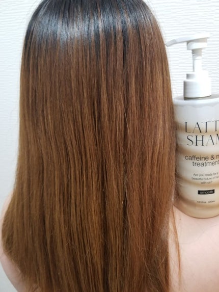 スムースシャンプー/スムーストリートメント/LATTE SHAM/市販シャンプーを使ったクチコミ(4枚目)