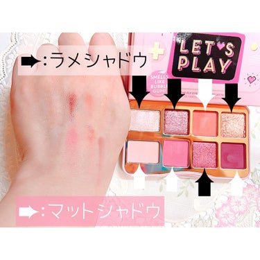 レッツ プレイ ミニ アイシャドウ パレット/Too Faced/アイシャドウパレットを使ったクチコミ（2枚目）