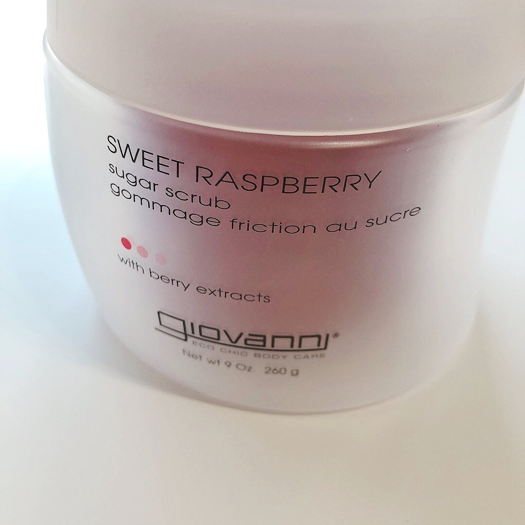 ジョヴァンニ シュガー ボディスクラブ スイートラズベリー/giovanni/ボディスクラブを使ったクチコミ(4枚目)