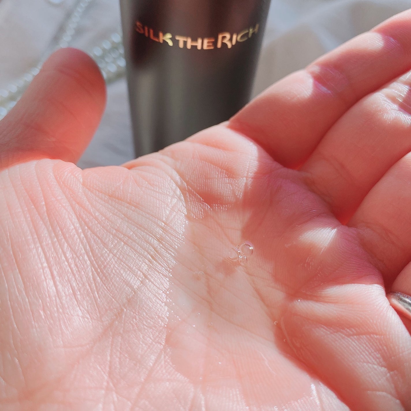 SILK THE RICH ヘアオイルMNM/SILK THE RICH/ヘアオイルを使ったクチコミ(3枚目)