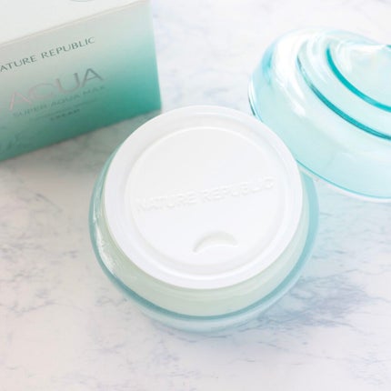 ネイチャーリパブリック スーパーアクアマックス水分クリームのクチコミ「\高保湿なのにベタつかない水分クリーム✨/
#NATUREREPUBLIC
#スーパーアク.....」(2枚目)